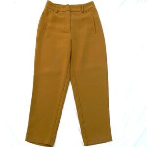 SEED Heritage camel straight leg trousers Womens 8 classic luxury high waisted